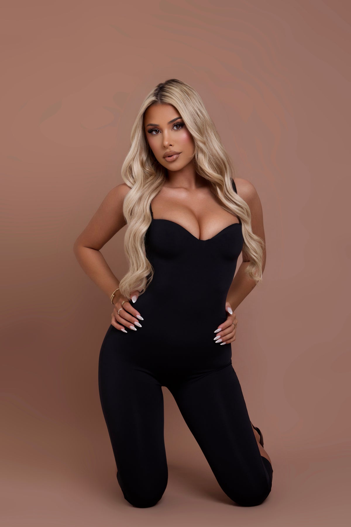 Sculpted Capri Jumpsuit