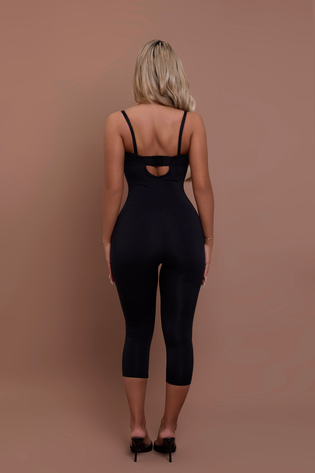 Sculpted Capri Jumpsuit
