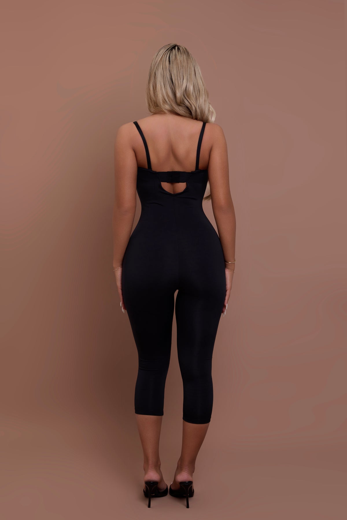 Sculpted Capri Jumpsuit