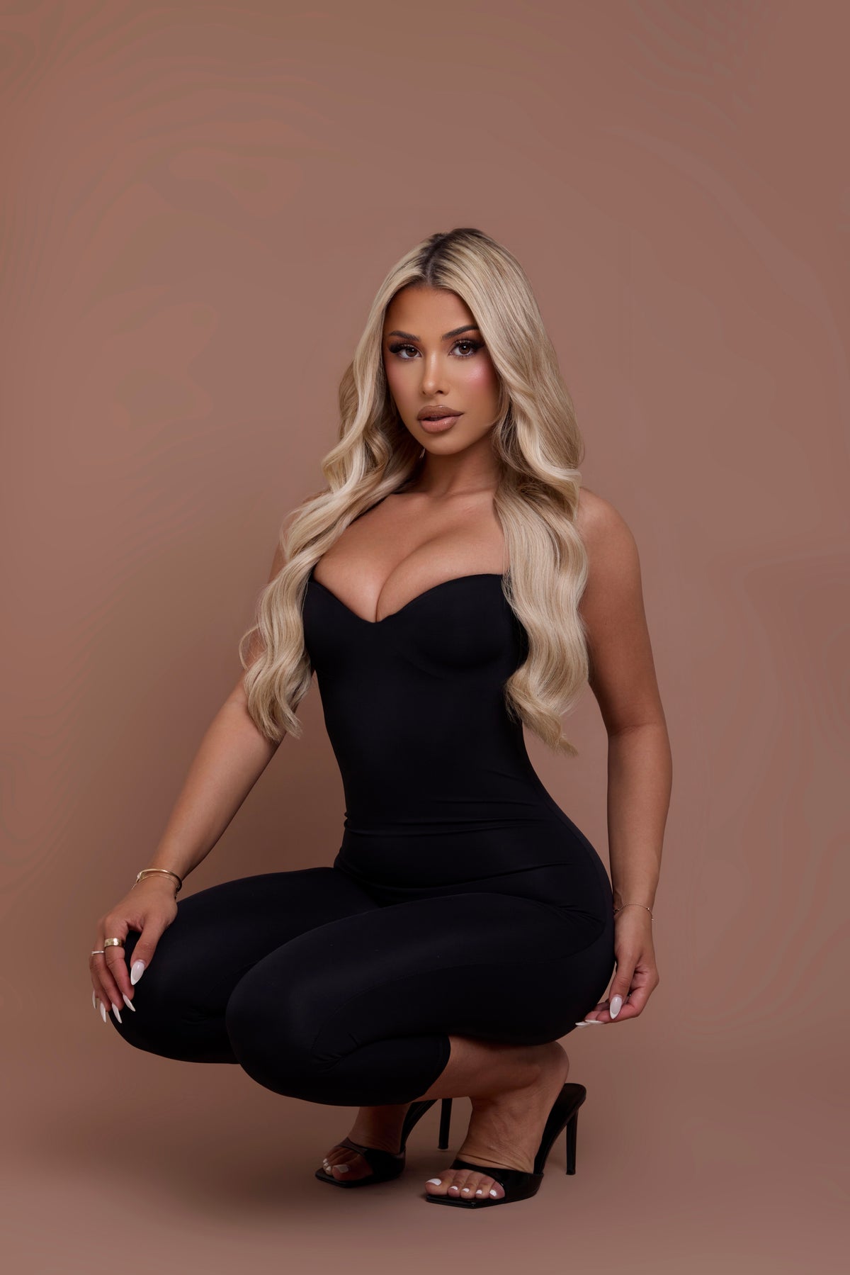 Sculpted Capri Jumpsuit