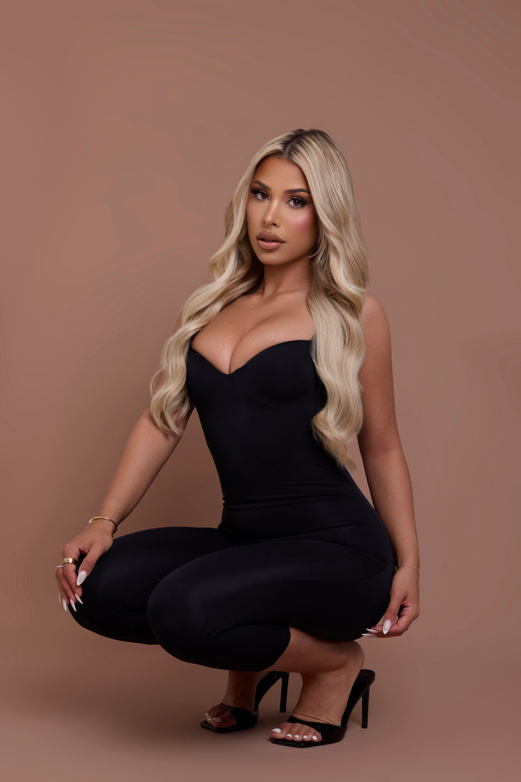 Sculpted Capri Jumpsuit
