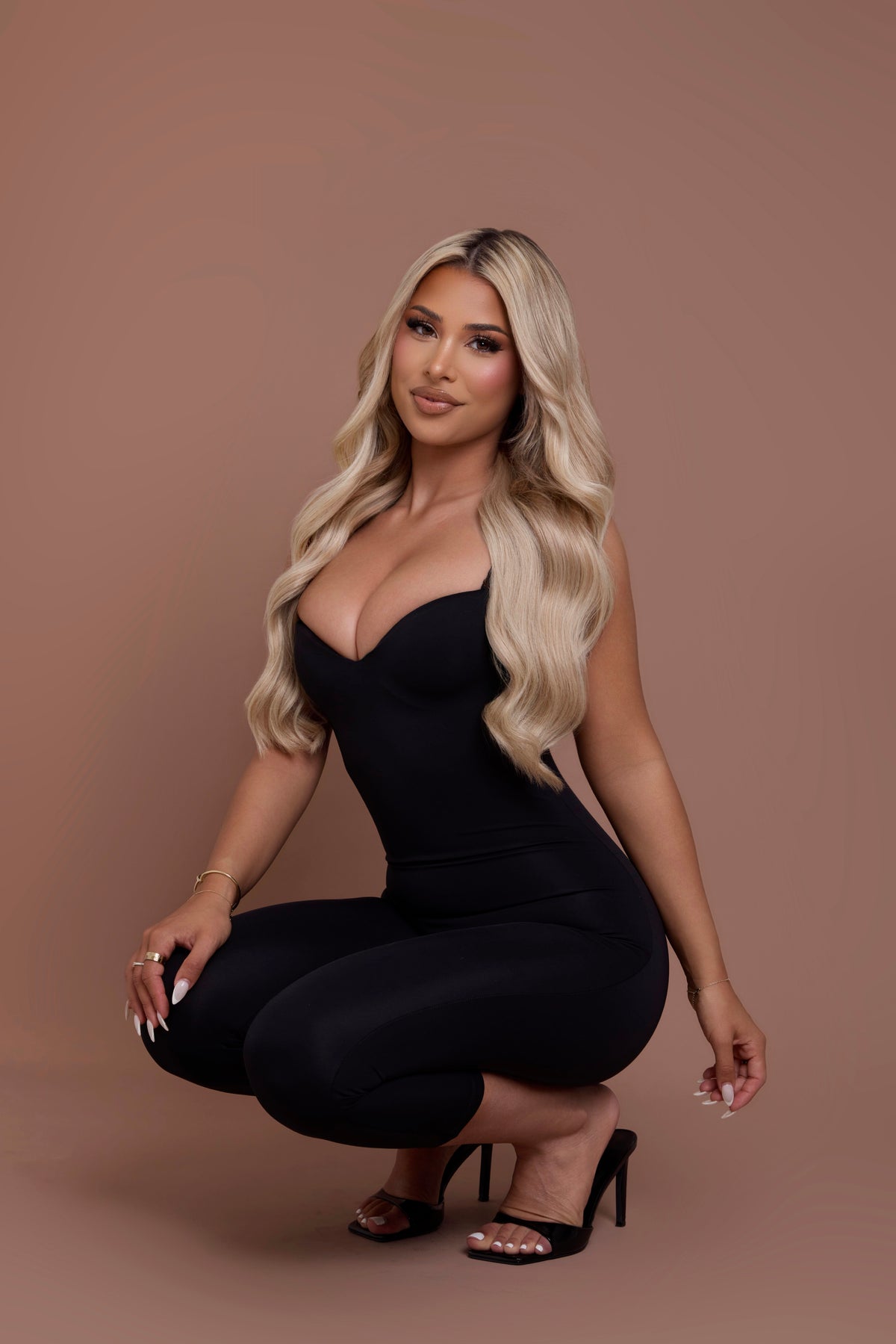 Sculpted Capri Jumpsuit