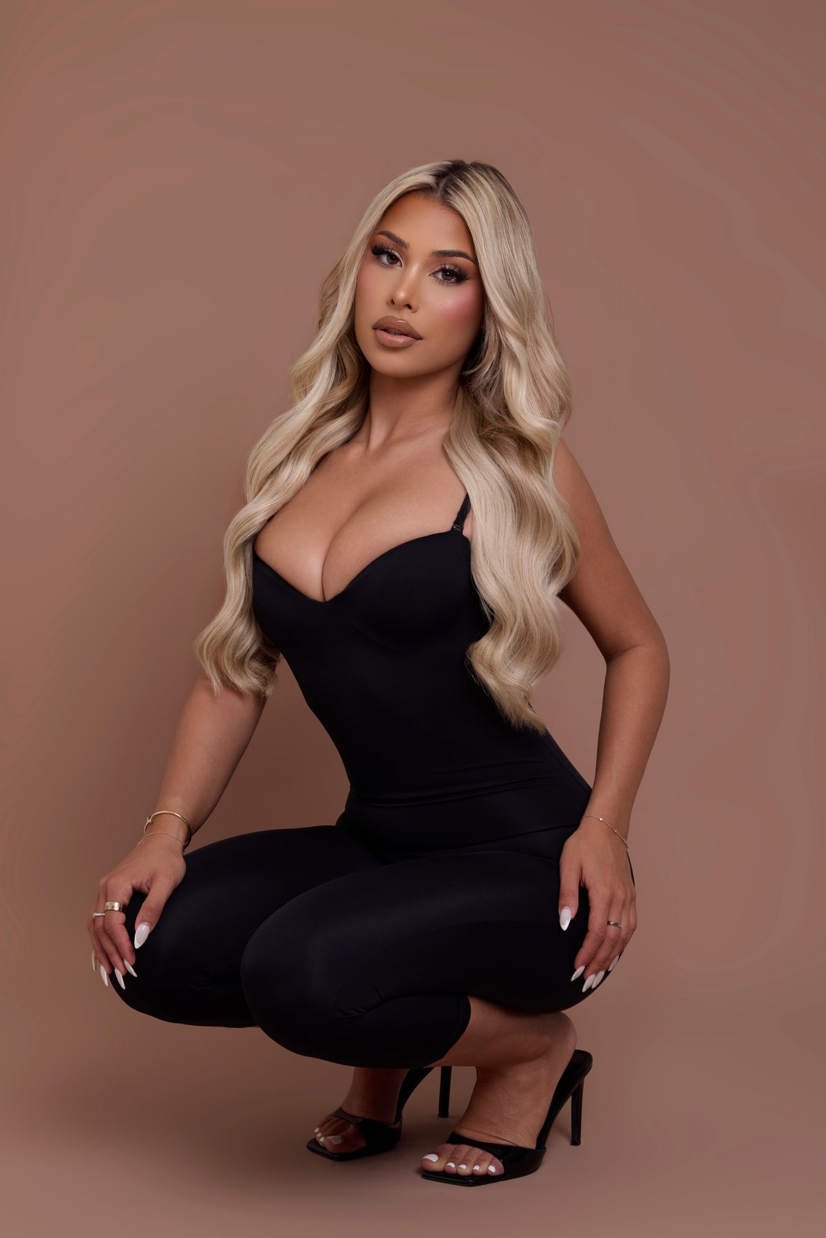 Sculpted Capri Jumpsuit