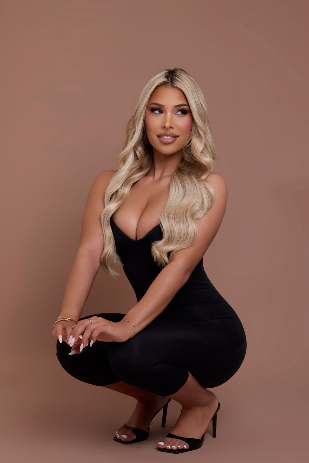 Sculpted Capri Jumpsuit