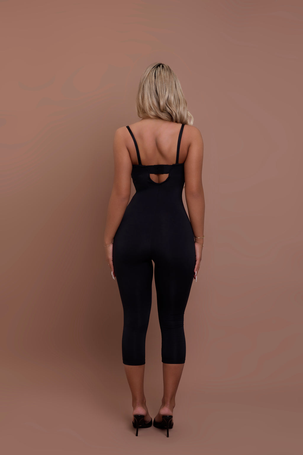Sculpted Capri Jumpsuit
