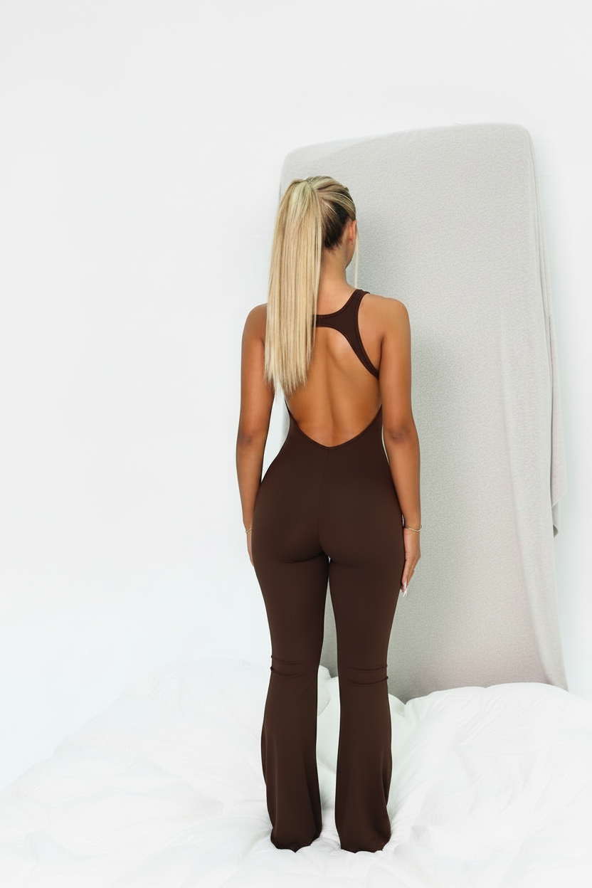 Signature flared jumpsuit