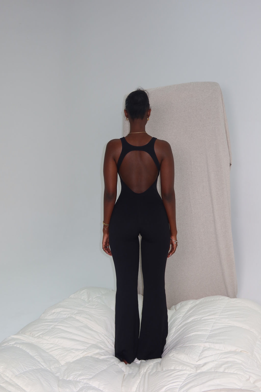Signature flared jumpsuit