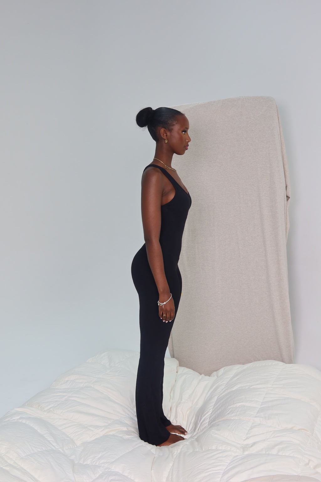 Signature flared jumpsuit