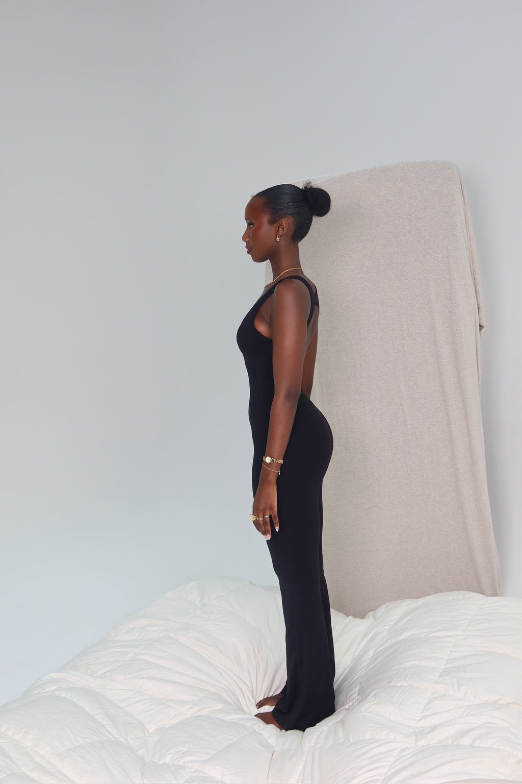 Signature flared jumpsuit